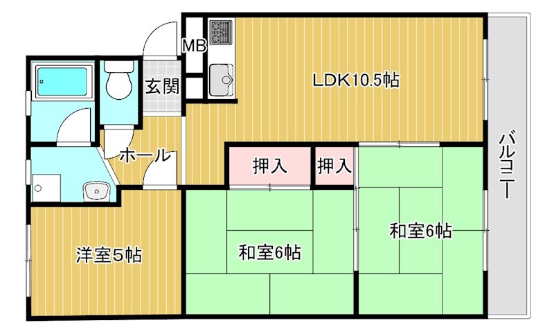 アパートメント311 間取り