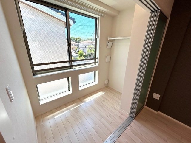 (仮)野洲市小篠原新築アパート ベランダ