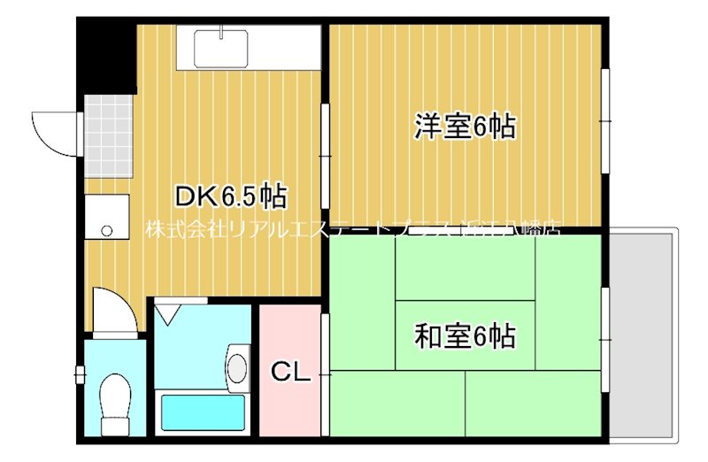 ミヤハイツ林田 203号室 間取り