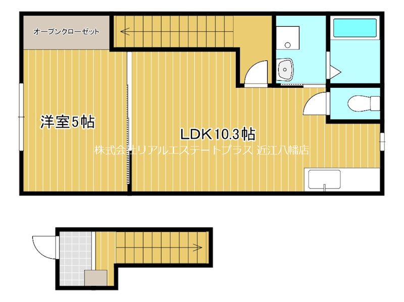 メゾンドアンジュ 202号室 間取り