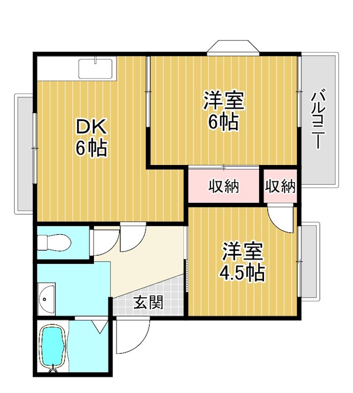 シャルム小柿 間取り