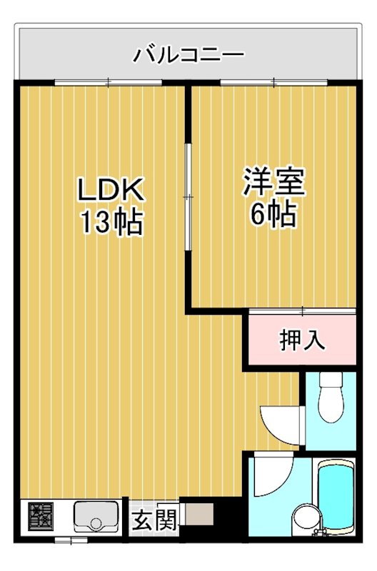 アーバンハイツビーハイヴ  間取り