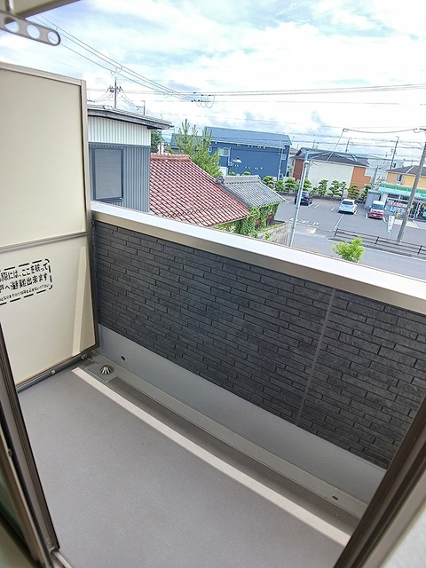 パーチェ ベランダ