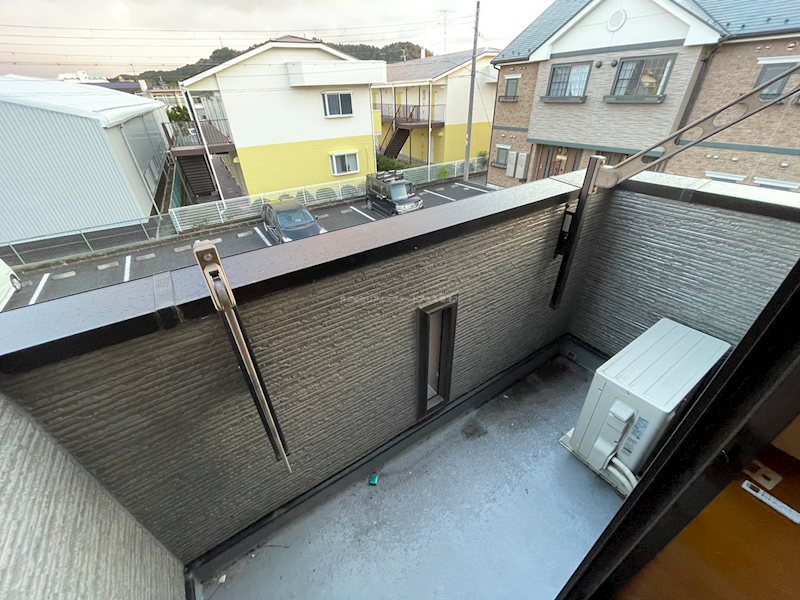 Casa　Raffinato　A棟 ベランダ