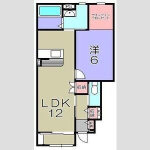 グッドライフステージ伊勢A棟 間取り