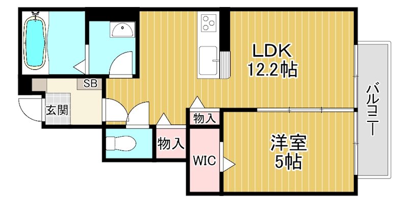 サンワ　ハイム 101号室 間取り
