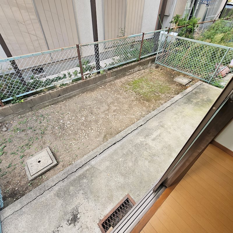 緑冨荘  ベランダ