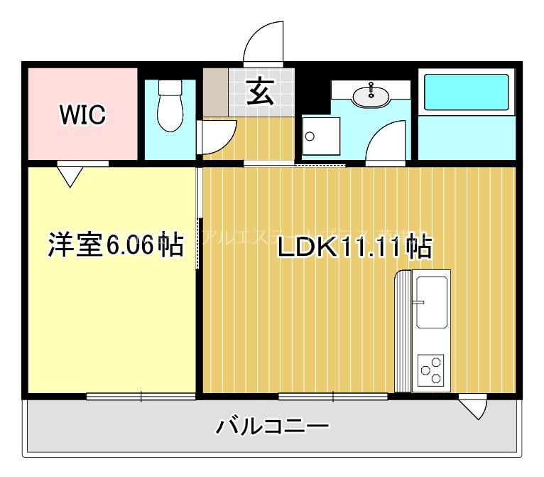 Gran Felicia 302号室 間取り