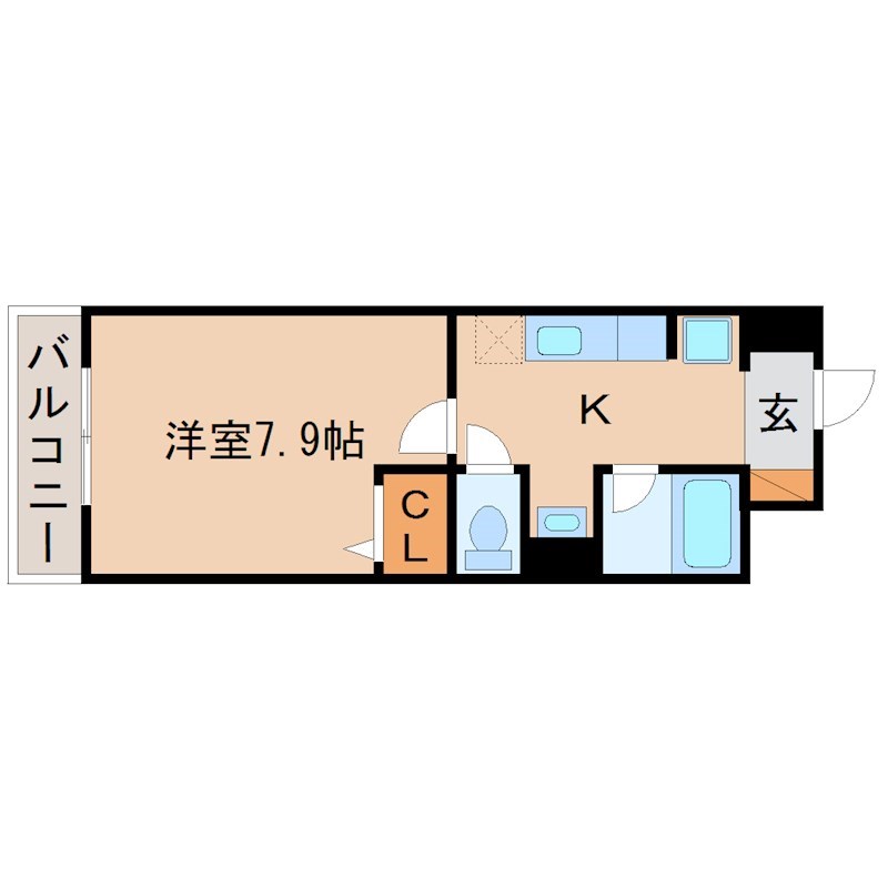 シャトーラフィネ 301号室 間取り