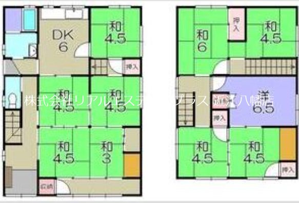 小脇町貸家 間取り