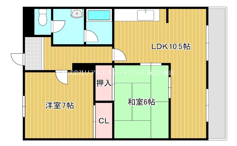 川崎マンション壱番館 間取り