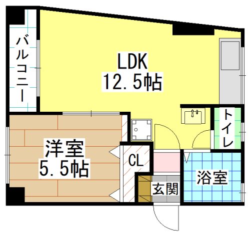 中津口小住ビル 間取り