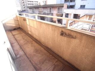 コンプレート中津口 ベランダ