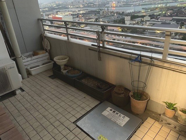小倉D.C.TOWER ベランダ