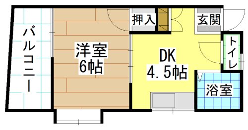 エステートピアイズミ 間取り