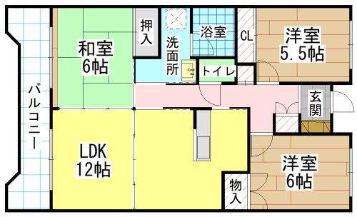 エクセレント中井 間取り