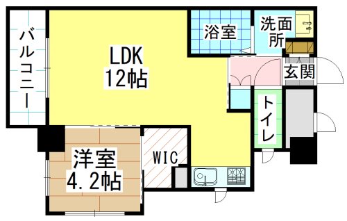 Erde三萩野 間取り