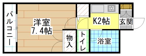 協和リバーサイドビル 間取り