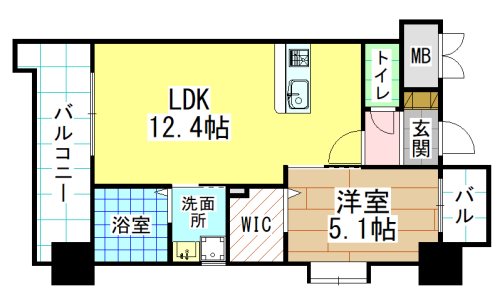 ディアコート門司 間取り