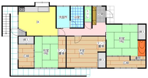 福岡県北九州市門司区奥田１丁目 間取り