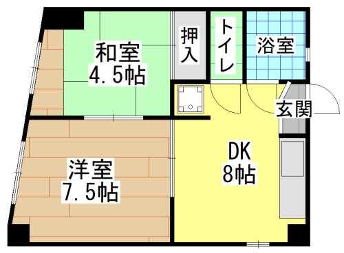 アベニュー片野 間取り