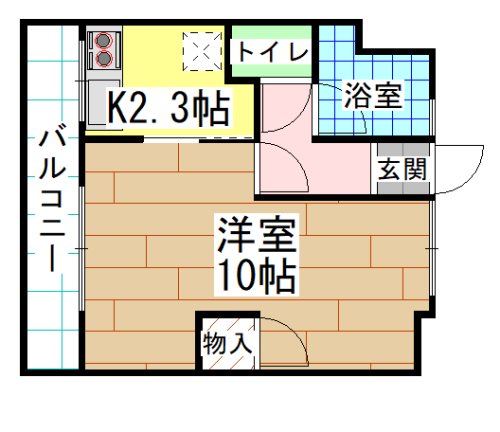 チモトビル 間取り