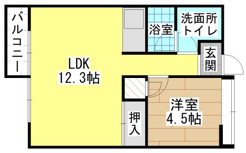 Moon中原東 間取り