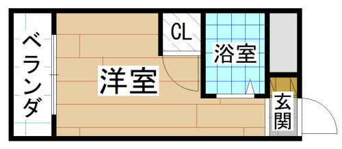 ドーミー西小倉駅前 間取り図