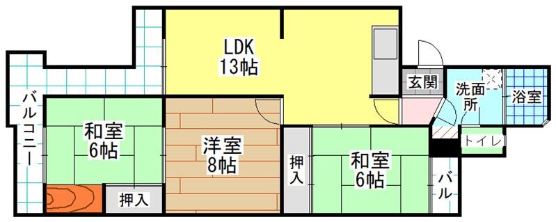 二十町団地 間取り