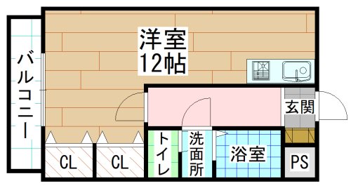 セジュール三萩野 間取り