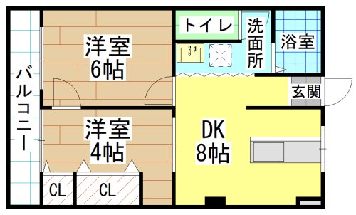 第二白石ビル 間取り