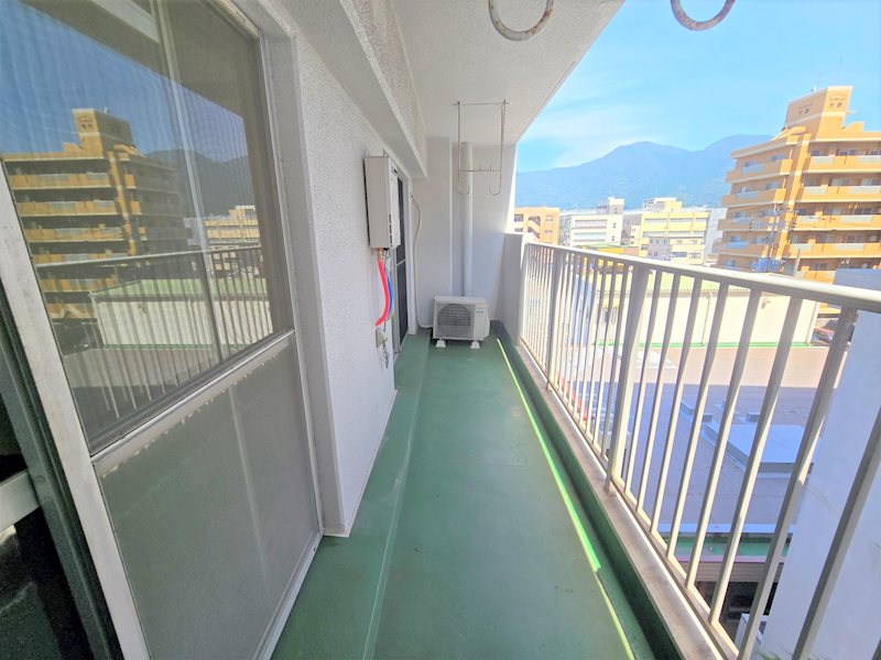 角田ビル片野新町 ベランダ