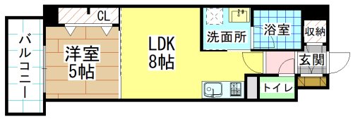 ファミーユ中園Ⅱ 間取り