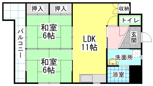 パルメゾンビル 間取り