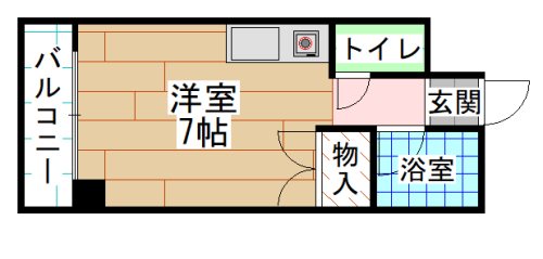 オーク黒住A棟 間取り