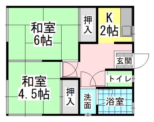 向江荘 間取り