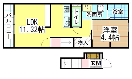 ポルテ・コート 間取り