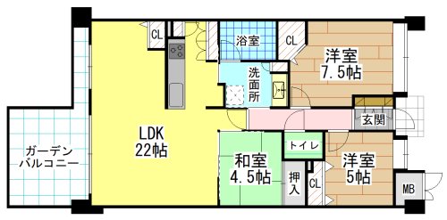 プレミスト平尾浄水オークハウス 間取り