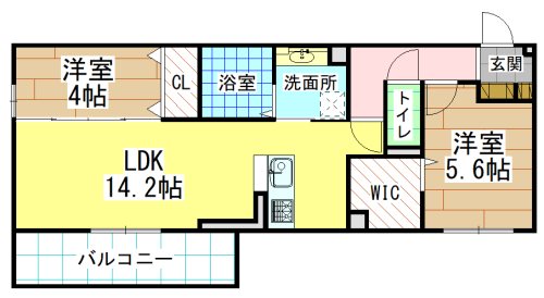 イオメール竹末 間取り