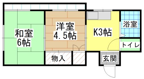 アベニュー医生ケ丘 間取り