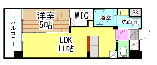 ハイネス槻田 間取り