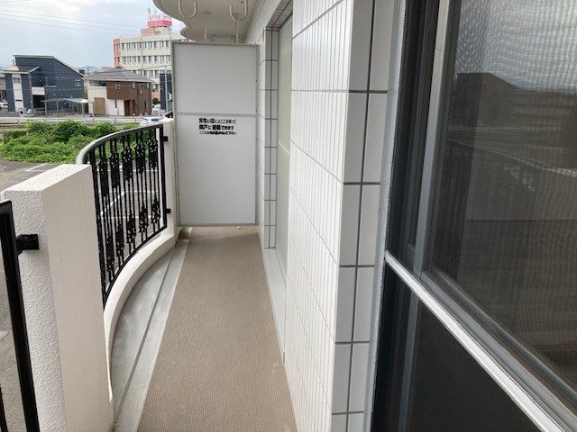 きぬたロイヤルハイツ ベランダ