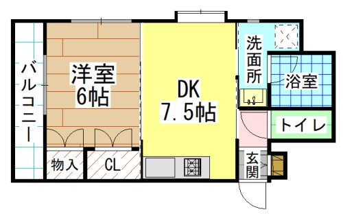 ヒルサイドA 間取り