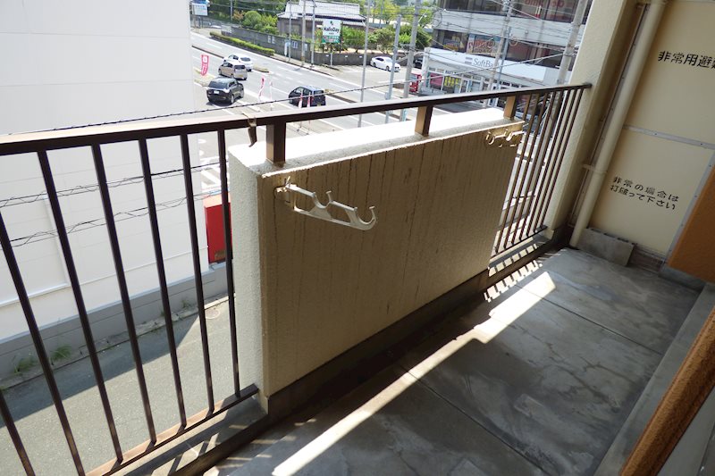 マンションつつみ ベランダ
