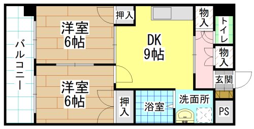 マンションつつみ 間取り
