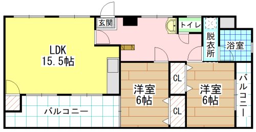 ロード黒崎 間取り