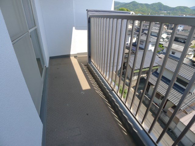 緑光苑マンション ベランダ