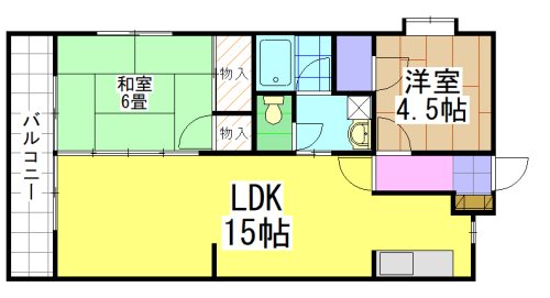 エミネンス穴生 間取り