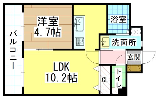 T-FLAT58 間取り