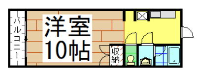 ベルハウス穴生 間取り